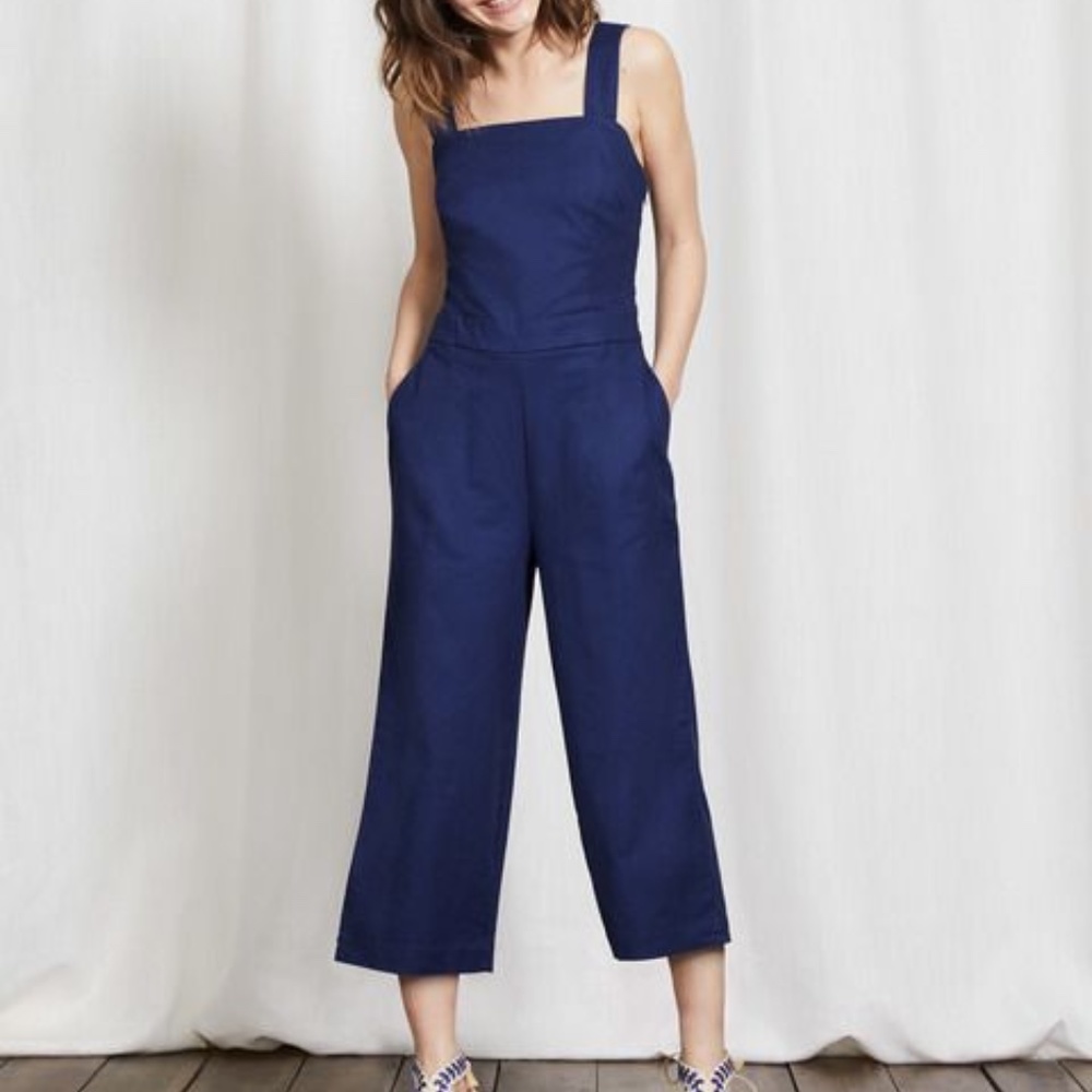Royal Blue Boden Wide Leg Jumpsuit